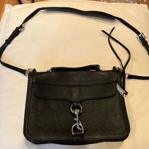 Rebecca Minkoff Black Leather Crossbody Bag